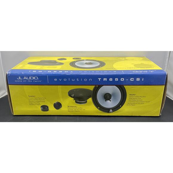 JL Audio Evolution Series TR650 CSi Audiophile Car Speakers Fast Ship BRAND NEW - Picture 12 of 14